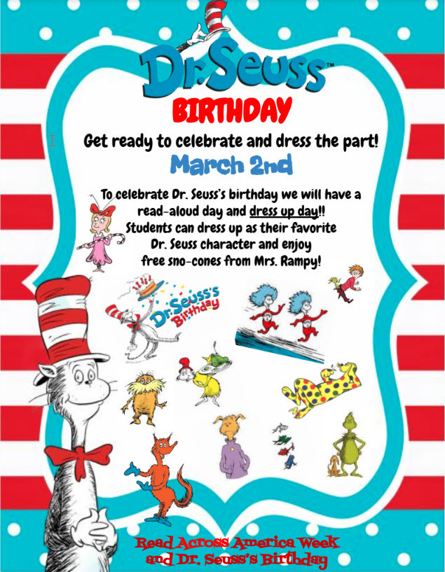Dr. Suess Day